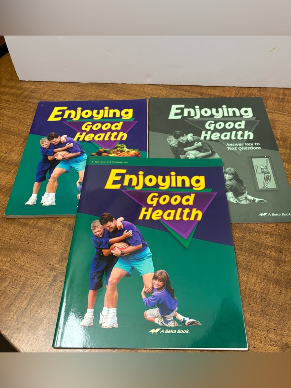 Abeka 5th Enjoying Good Health Student Book Test Quiz Worksheet Key Text Answers